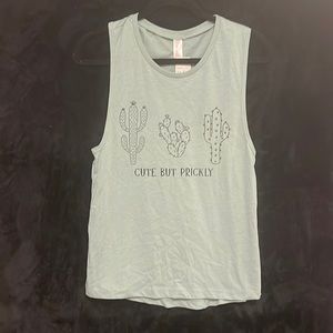 Cute but prickly top